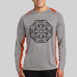 Long Sleeve Heather Colorblock Contender ™ Tee Thumbnail