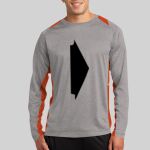 Long Sleeve Heather Colorblock Contender ™ Tee Thumbnail