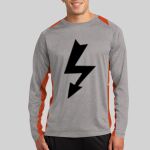 Long Sleeve Heather Colorblock Contender ™ Tee Thumbnail