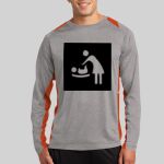 Long Sleeve Heather Colorblock Contender ™ Tee Thumbnail