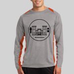 Long Sleeve Heather Colorblock Contender ™ Tee Thumbnail