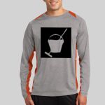 Long Sleeve Heather Colorblock Contender ™ Tee Thumbnail