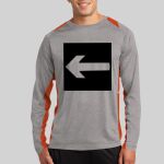 Long Sleeve Heather Colorblock Contender ™ Tee Thumbnail