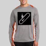 Long Sleeve Heather Colorblock Contender ™ Tee Thumbnail