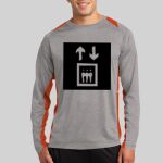 Long Sleeve Heather Colorblock Contender ™ Tee Thumbnail