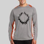 Long Sleeve Heather Colorblock Contender ™ Tee Thumbnail