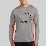 Long Sleeve Heather Colorblock Contender ™ Tee Thumbnail