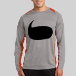 Long Sleeve Heather Colorblock Contender ™ Tee Thumbnail
