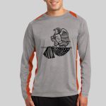 Long Sleeve Heather Colorblock Contender ™ Tee Thumbnail