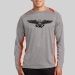 Long Sleeve Heather Colorblock Contender ™ Tee Thumbnail