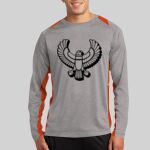 Long Sleeve Heather Colorblock Contender ™ Tee Thumbnail