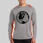 Long Sleeve Heather Colorblock Contender ™ Tee Thumbnail