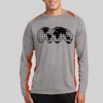 Long Sleeve Heather Colorblock Contender ™ Tee Thumbnail