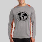 Long Sleeve Heather Colorblock Contender ™ Tee Thumbnail