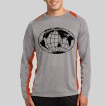 Long Sleeve Heather Colorblock Contender ™ Tee Thumbnail