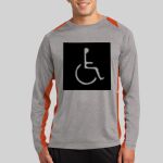 Long Sleeve Heather Colorblock Contender ™ Tee Thumbnail