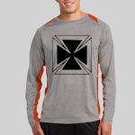 Long Sleeve Heather Colorblock Contender ™ Tee Thumbnail