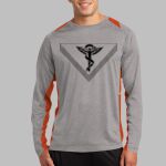 Long Sleeve Heather Colorblock Contender ™ Tee Thumbnail