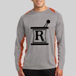 Long Sleeve Heather Colorblock Contender ™ Tee Thumbnail