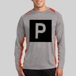 Long Sleeve Heather Colorblock Contender ™ Tee Thumbnail