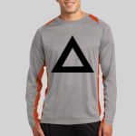 Long Sleeve Heather Colorblock Contender ™ Tee Thumbnail