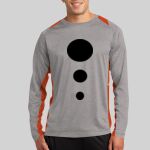 Long Sleeve Heather Colorblock Contender ™ Tee Thumbnail