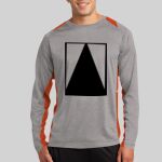 Long Sleeve Heather Colorblock Contender ™ Tee Thumbnail