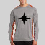 Long Sleeve Heather Colorblock Contender ™ Tee Thumbnail
