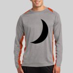 Long Sleeve Heather Colorblock Contender ™ Tee Thumbnail