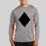 Long Sleeve Heather Colorblock Contender ™ Tee Thumbnail