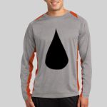 Long Sleeve Heather Colorblock Contender ™ Tee Thumbnail