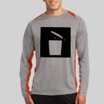 Long Sleeve Heather Colorblock Contender ™ Tee Thumbnail