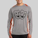 Long Sleeve Heather Colorblock Contender ™ Tee Thumbnail