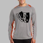 Long Sleeve Heather Colorblock Contender ™ Tee Thumbnail
