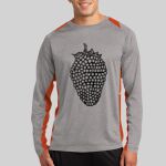 Long Sleeve Heather Colorblock Contender ™ Tee Thumbnail