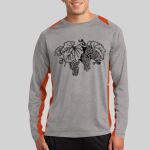 Long Sleeve Heather Colorblock Contender ™ Tee Thumbnail