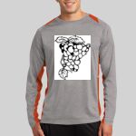 Long Sleeve Heather Colorblock Contender ™ Tee Thumbnail