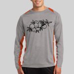 Long Sleeve Heather Colorblock Contender ™ Tee Thumbnail