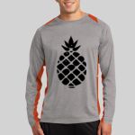 Long Sleeve Heather Colorblock Contender ™ Tee Thumbnail