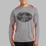 Long Sleeve Heather Colorblock Contender ™ Tee Thumbnail