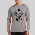 Long Sleeve Heather Colorblock Contender ™ Tee Thumbnail