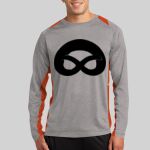 Long Sleeve Heather Colorblock Contender ™ Tee Thumbnail