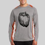 Long Sleeve Heather Colorblock Contender ™ Tee Thumbnail