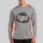 Long Sleeve Heather Colorblock Contender ™ Tee Thumbnail