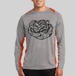 Long Sleeve Heather Colorblock Contender ™ Tee Thumbnail