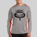 Long Sleeve Heather Colorblock Contender ™ Tee Thumbnail