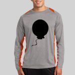 Long Sleeve Heather Colorblock Contender ™ Tee Thumbnail