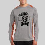 Long Sleeve Heather Colorblock Contender ™ Tee Thumbnail