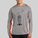 Long Sleeve Heather Colorblock Contender ™ Tee Thumbnail