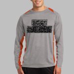 Long Sleeve Heather Colorblock Contender ™ Tee Thumbnail